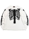 【送料無料】VANSON THERMAL L/S TEE BLACK BONE PATCH