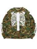 【送料無料】VANSON THERMAL L/S TEE WHITE BONE PATCH