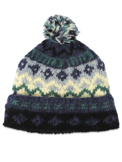 画像1: sublimeroe HAND KINT NORDIC WT NAVY MIX
