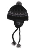 sublimeroe HAND KINT EARFLAP WT BLACK MIX