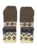 画像1: sublimeroe HAND KINT NORDIC GLOVE MOCA MIX (1)