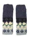 sublimeroe HAND KINT NORDIC GLOVE NAVY MIX