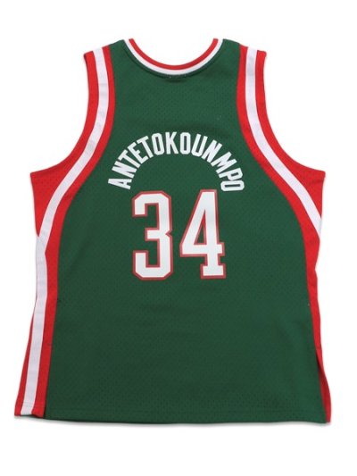画像2: 【送料無料】MITCHELL & NESS DARK JERSEYJERSEY BUCKS 13-14 #34 G.ANTETOKOUNMPO
