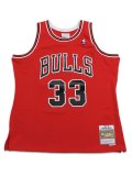 【送料無料】MITCHELL & NESS SWINGMAN JERSEY BULLS 97-98 #33 S.PIPPEN