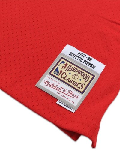 画像6: 【送料無料】MITCHELL & NESS SWINGMAN JERSEY BULLS 97-98 #33 S.PIPPEN