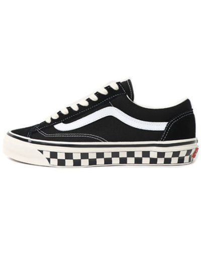 画像1: 【送料無料】VANS LX OLD SKOOL 36 CHCKRBRD SIDEWALL BLACK/MARSHMALLOW