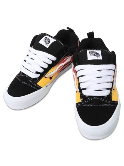 画像5: 【送料無料】VANS KNU SKOOL BLACK FLAME