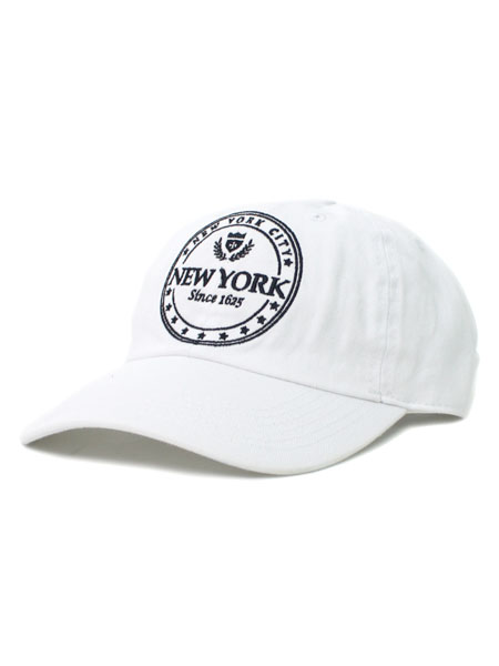 white cotton cap