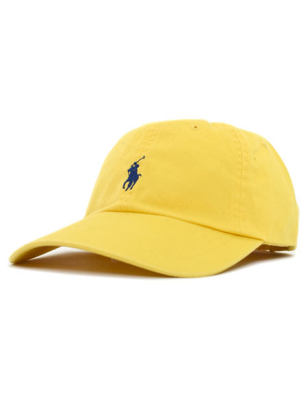 polo ralph lauren yellow cap