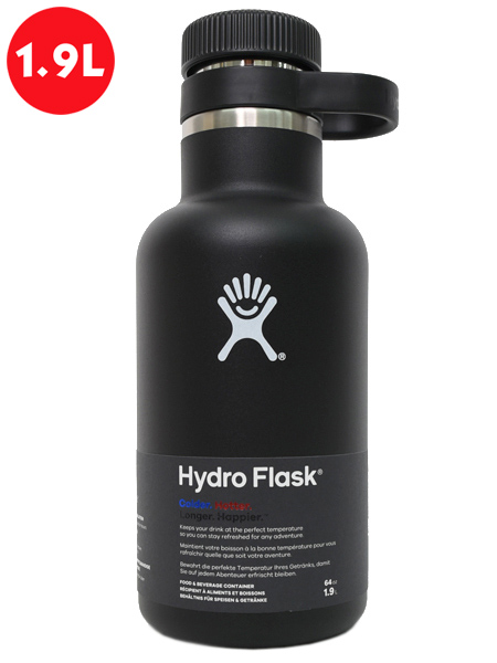 Hydro Flask BEER  SPIRITS 64 OZ GROWLER-BLACK - FIVESTAR