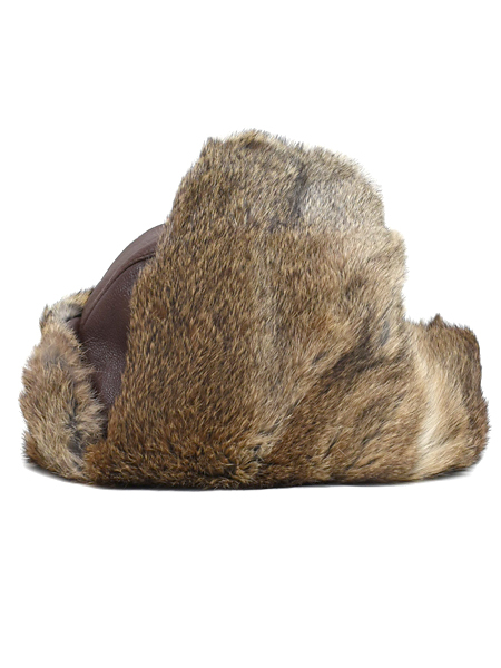 mad bomber hat leather