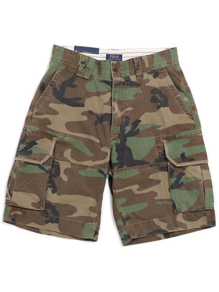 polo ralph lauren camo cargo shorts