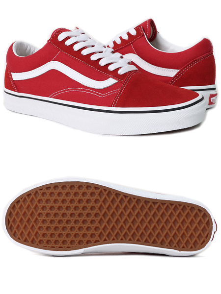 old skool racing red