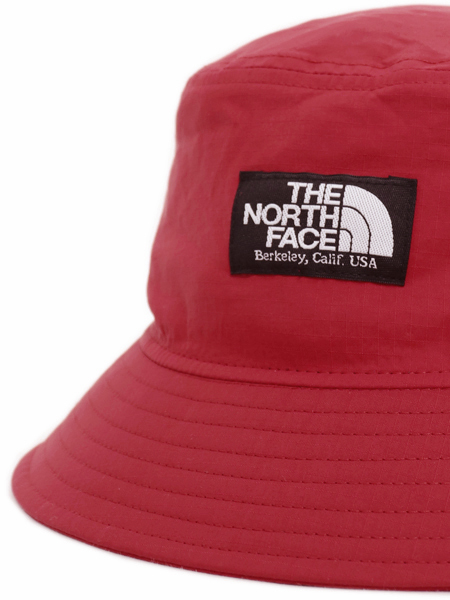 red north face hat