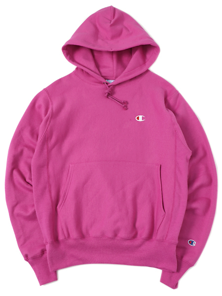 dark pink champion sweatshirt