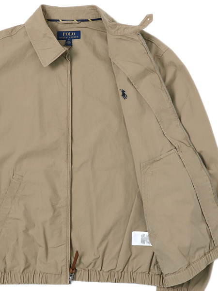 polo ralph lauren bayport cotton windbreaker