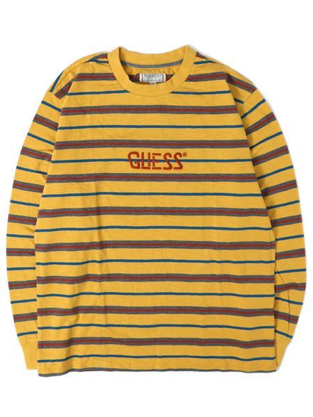 guess yellow striped
