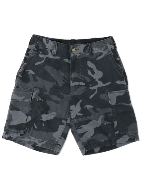 polo camo cargo shorts