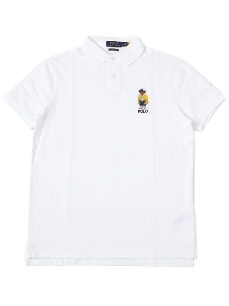 送料無料 Polo Ralph Lauren Custom Slim Cp 93 Bear Polo Fivestar