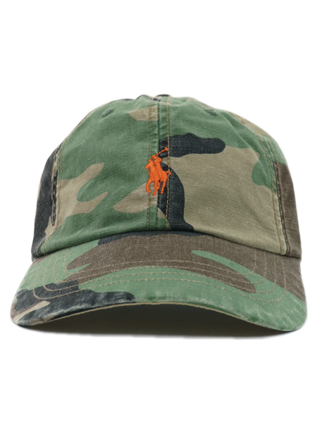 camo polo cap