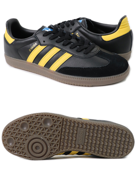 送料無料 Adidas Samba Og Core Black Eqt Yellow Bluebird Fivestar