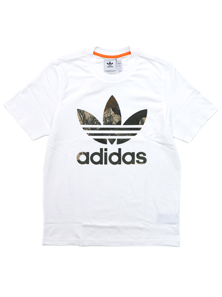 adidas camo trefoil tee