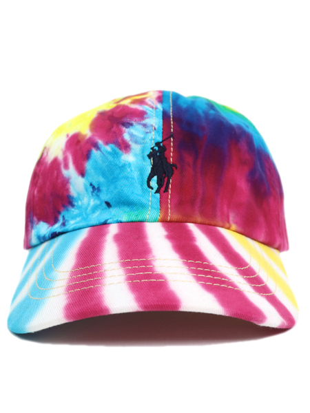Blue XPuing Tie Dye Ladies Baseball Caps Polo Style Classic Sports Casual Running Cotton Hat 