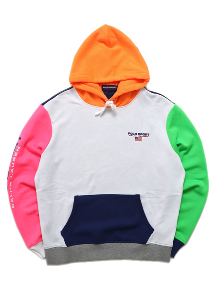 colorblock sport hoodie
