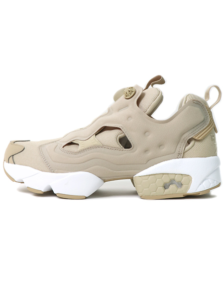 reebok pump beige