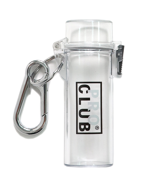 ついに入荷 PROCLUB プロクラブ ライターケース キーホルダー クリア 