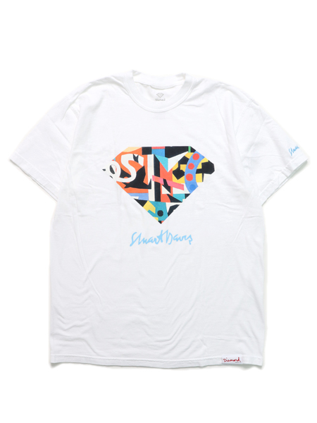 Sale Diamond Supply Co X Stuart Davis Diamond Tee Fivestar