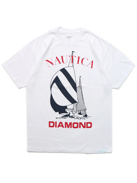 Sale Diamond Supply Co X Nautica Tee Fivestar