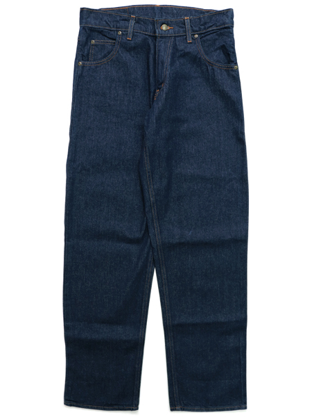 【送料無料】PRISON BLUES BASIC RELAXED FIT JEAN RINSED BLUE