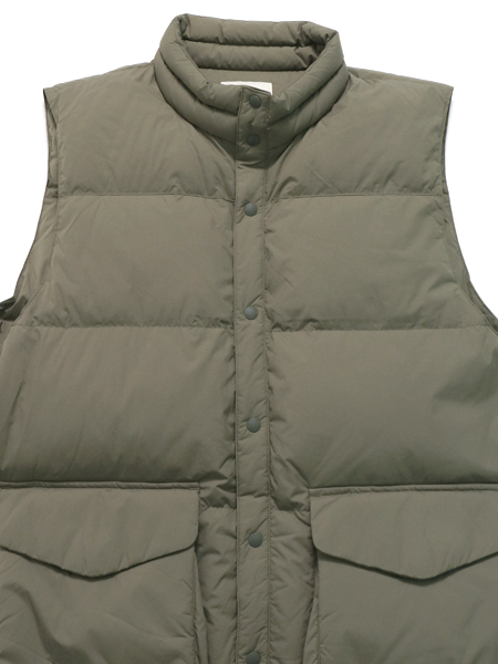 送料無料】SNOW PEAK RECYCLED NYLON RIPSTOP DOWN VEST - FIVESTAR