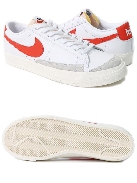 Nike Blazer Low 77 Vintage White Team Orange Fivestar