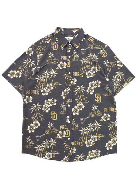 【送料無料】REYN SPOONER SAN DIEGO PADRES KEKAI PERFORMANCE SHIRT