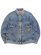 画像2: 【送料無料】LEVI'S FRANCE FOOTBALL TYPE II JACKET DARK WASH (2)