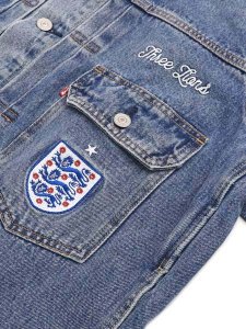 画像5: 【送料無料】LEVI'S ENGLAND FOOTBALL TYPE II JACKET DARK WASH (5)