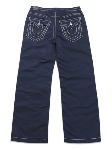 画像1: 【送料無料】TRUE RELIGION VINNY NYLON BIG T FLAP ULTRA BAGGY PANT TURQUOISE (1)