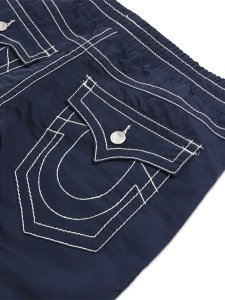 画像4: 【送料無料】TRUE RELIGION VINNY NYLON BIG T FLAP ULTRA BAGGY PANT TURQUOISE (4)