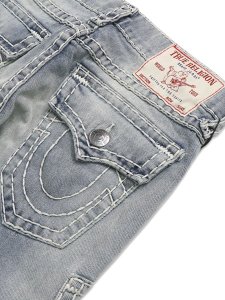 画像5: 【送料無料】TRUE RELIGION RICKY SUPER T MULTI-POCKET STRAIGHT 34" GRENDAL LIGHT WASH (5)