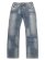 画像2: 【送料無料】TRUE RELIGION RICKY SUPER T FLAP STRAIGHT 34" LIGHTING MEDIUM WASH (2)