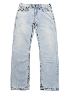 画像2: 【送料無料】TRUE RELIGION RICKY ROPE STITCH FLAP STRAIGHT 34" COASTLINE ASH LTW (2)