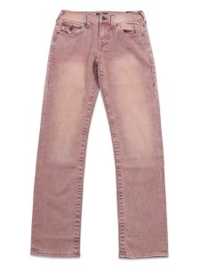 画像2: 【送料無料】TRUE RELIGION RICKY BIG T FLAP STRAIGHT 34" ROSE LIGHT PINK WASH (2)
