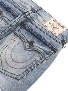 画像5: 【送料無料】TRUE RELIGION BOBBY BIG T REPURPOSED FLAP BAGGY 32" GOLDEN SLOUCH LTW (5)