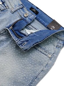 画像4: 【送料無料】TRUE RELIGION BOBBY FLAP SHORT SN CRYSTAL LIGHT SEA FOAM WASH (4)