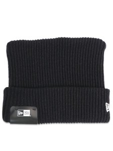 画像2: NEW ERA SQUARE RIB KNIT BLACK (2)
