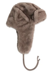 画像2: NEW ERA SHAGGY KNIT TRAPPER BROWN (2)