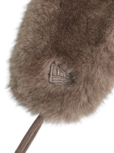 画像4: NEW ERA SHAGGY KNIT TRAPPER BROWN (4)