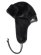 画像1: NEW ERA SHAGGY KNIT TRAPPER BLACK (1)
